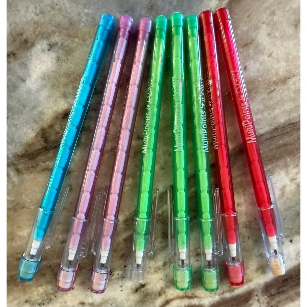 8  Vintage Multipoint Stacking Pencils, 11 leads per pencil